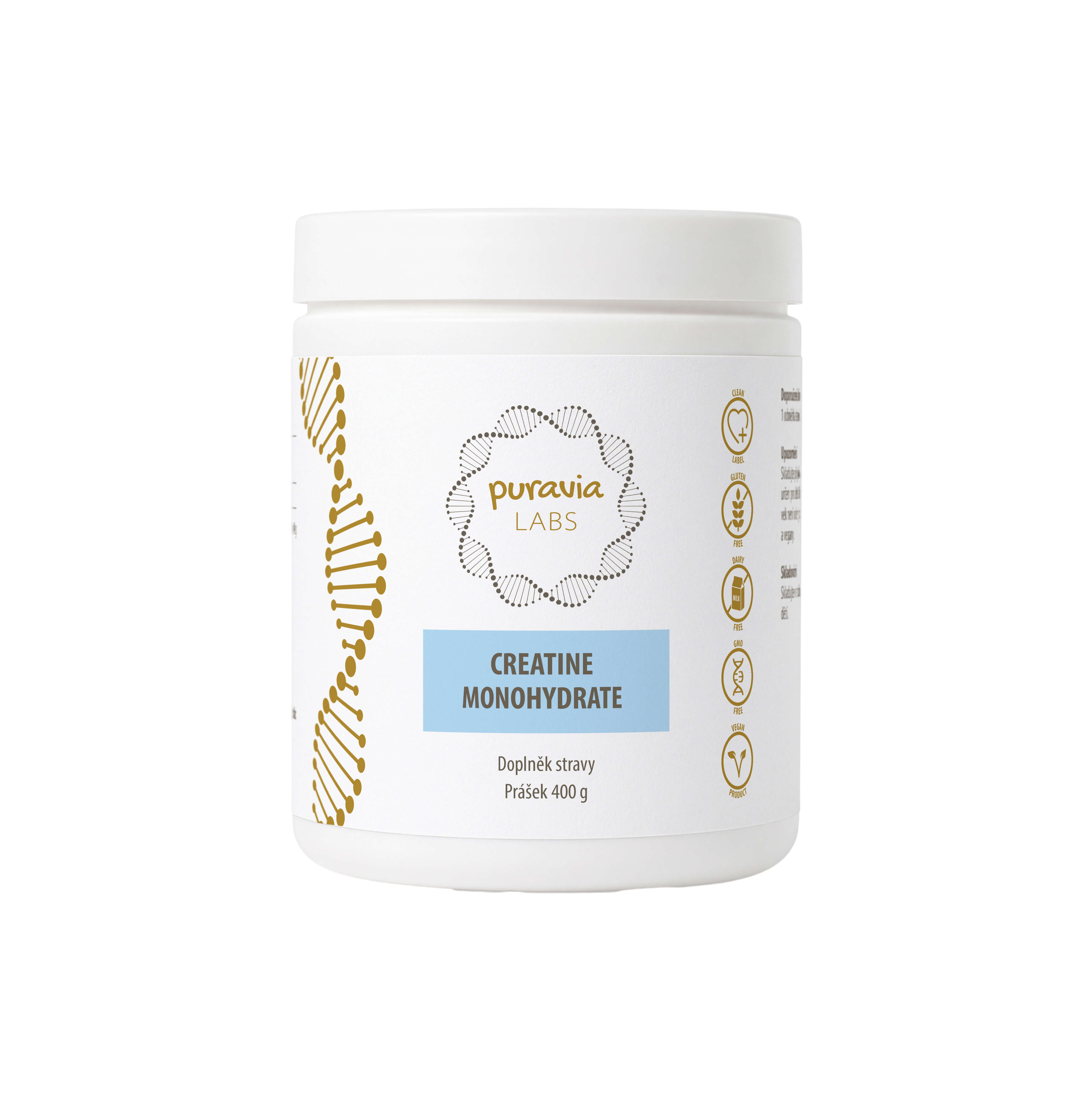 Puravia LABS Kreatin monohydrát 400 g
