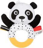 Canpol babies BabiesBoo Senzorická hračka Panda s kousátkem a chrastítkem
