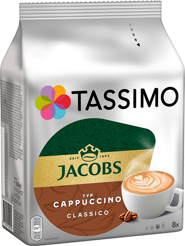 Tassimo Kapsle Jacobs Cappuccino 8 kapslí