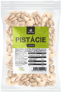 Allnature Pistácie pražené solené 100 g