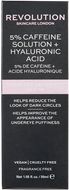 Revolution Skincare Targeted Under Eye Serum - 5% Caffeine Solution + Hyaluronic Acid Serum oční sérum 30 ml