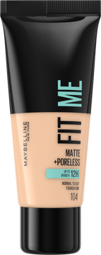 Maybelline New York Fit Me sjednocující matující make-up pro normální až mastnou pleť 104 Soft Ivory 30 ml