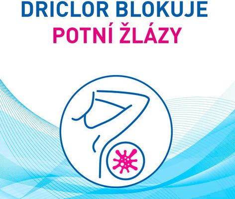 Driclor antiperspirant při nadměrném pocení 20 ml