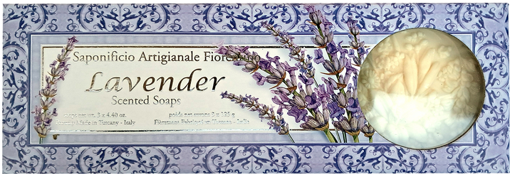 SAF Fiorentino Mýdlo Levandule 3 x 125 g
