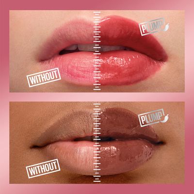 Maybelline New York Lifter Plump 001 Blush Blaze Lesk na rty 5.4 ml