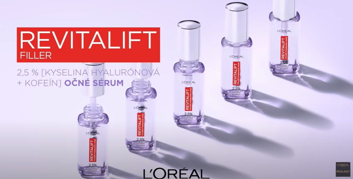 Očné sérum Revitalift Filler s kyselinou hyalurónovou