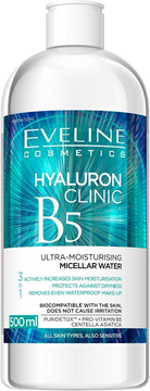 Eveline Hyaluron Clinic Micelární voda 500 ml