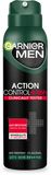 Garnier Men Action Control + Clinical Antiperspirant ve spreji s ochranou až na 96 hodin 150 ml