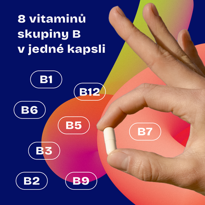 Daily Bioactive 8-in-1 B Complex 90 kapslí
