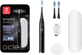 Oclean X Pro 20 S Black pouzdro a sonický kartáček, černý