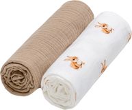 T-Tomi BIO Mušelínové pleny Bunny 2 ks