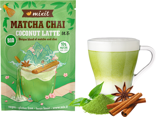 Mixit BIO Matcha Chai Coconut Latte 25 g