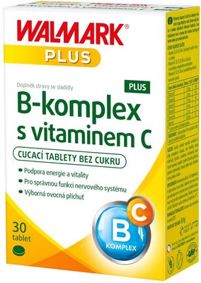 Walmark B-komplex PLUS C-vitaminnal 30 tabletta