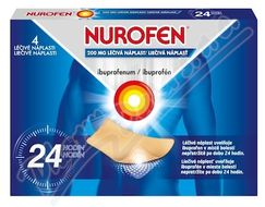 Nurofen 200 mg léčivé náplasti 4 ks