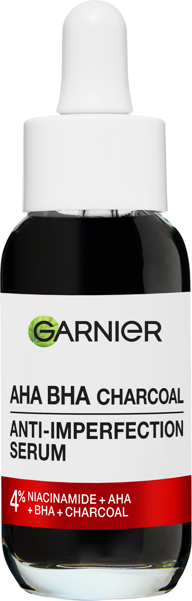 Garnier Pure Active AHA + BHA Charcoal sérum proti nedokonalostem 30 ml