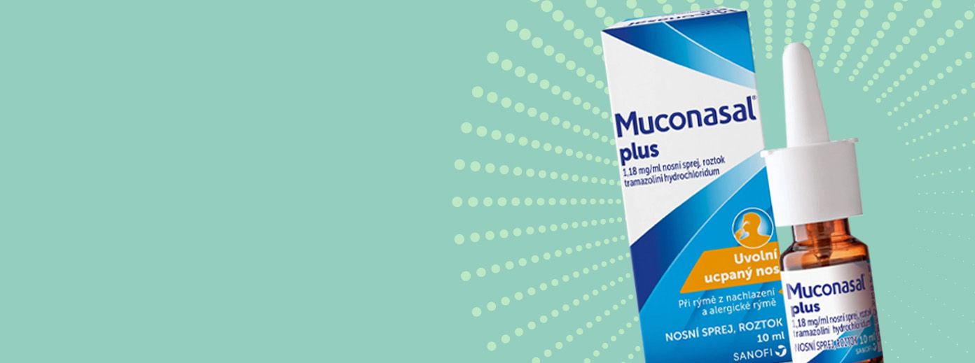 Muconasal Plus nosní sprej 10 ml