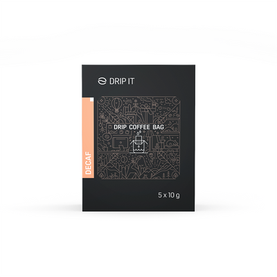 Drip it Káva ve filtru Decaf 5 x 10 g