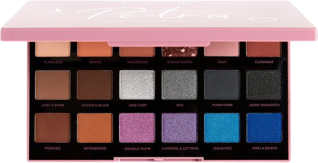 Revolution X Petra XOXO paletka očních stínů 28.8 g