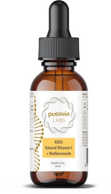 Puravia LABS Přírodní vitamín C pro děti 50 ml