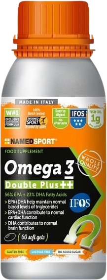 Namedsport OMEGA 3, 56% EPA + 23% DHA, OMEGA 3 MASTNÉ KYSELINY, 60 GELOVÝCH KAPSLÍ 60 ks