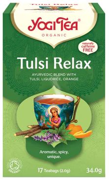 Yogi Tea Čaj Tulsi Relax BIO 17 x 2 g
