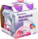 Nutridrink Multi Fibre s jahodovou příchutí 4 x 200 ml