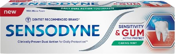 Sensodyne Sensitivity & Gum Active Mint 75 ml