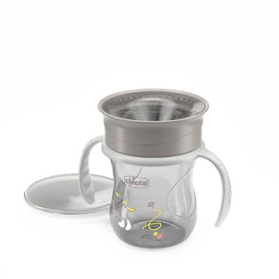 Chicco Hrneček 360 Perfect X s držadly grey, 12m+ 200 ml