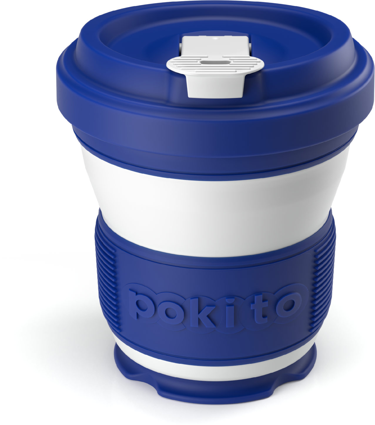Pokito Skládací hrnek do kapsy, tmavě modrý 475 ml
