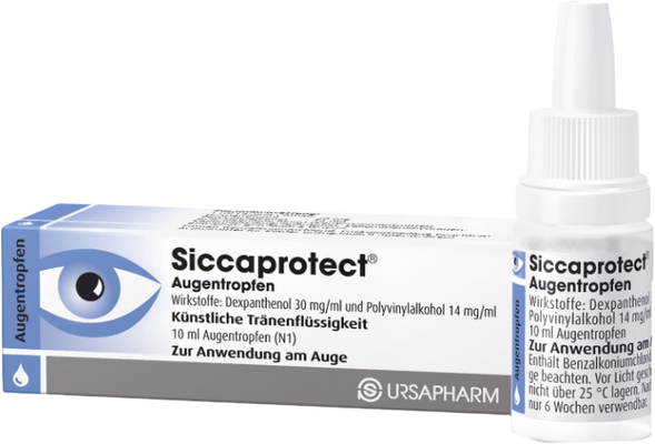 Siccaprotect oční kapky roztok 10 ml
