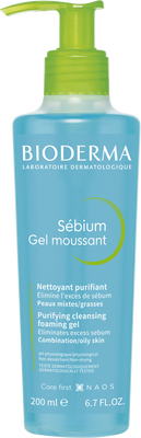 Bioderma Sébium Gel moussant 200 ml