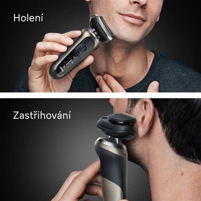 Braun Series 7 72-C7200cc, Holicí strojek - zlatý