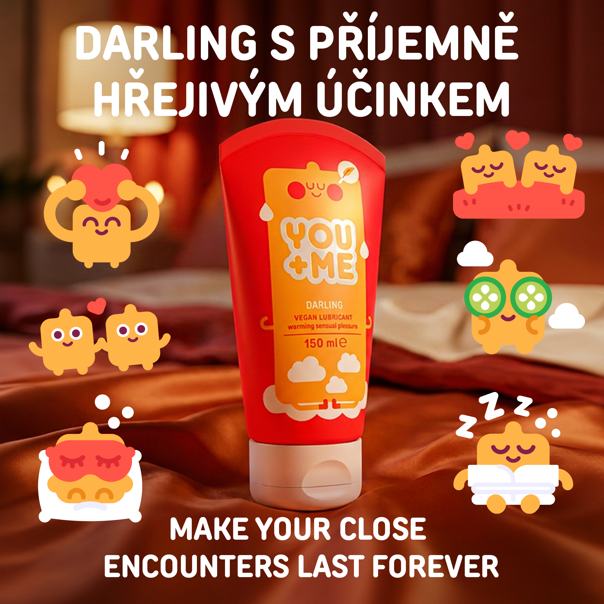 You Me Warming lubkrikační gel 150 ml