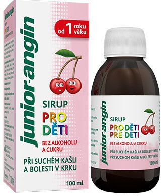 Junior-angin sirup pro děti 100 ml