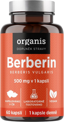 Organis Berberin 30 kapslí