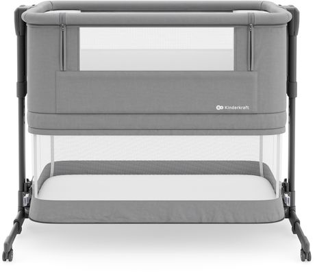 Kinderkraft Postýlka polohovací Nestee Grow 2 Dark Grey 1 ks