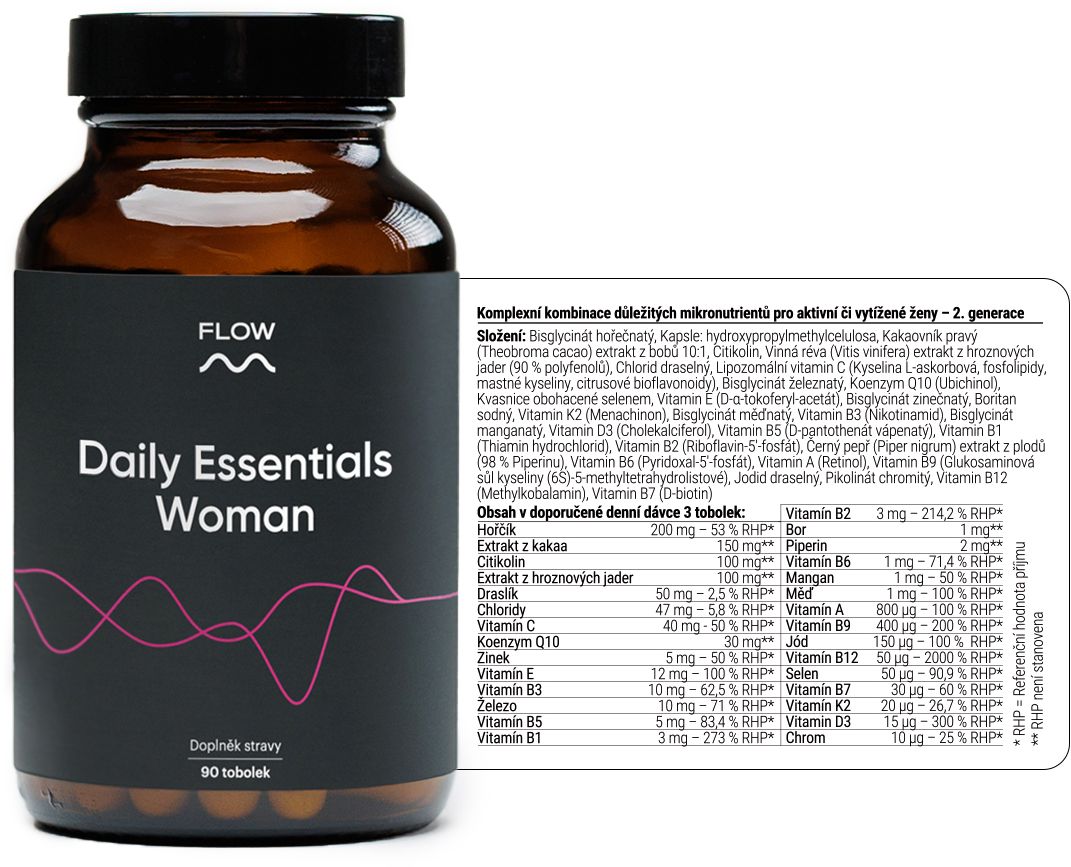 Flow Daily Essentials Woman 2.0 90 tobolek