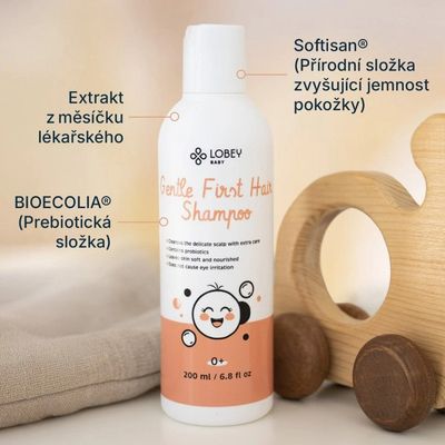 Lobey Šampon pro miminka 200 ml