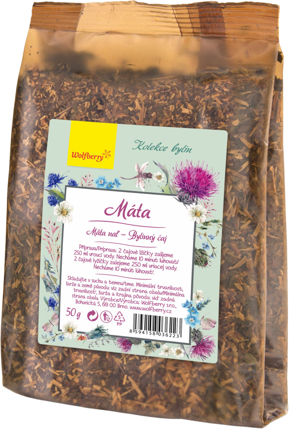 Wolfberry Máta bylinný čaj 50 g