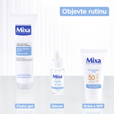 Mixa neviditelný denní krém SPF 50, 50 ml