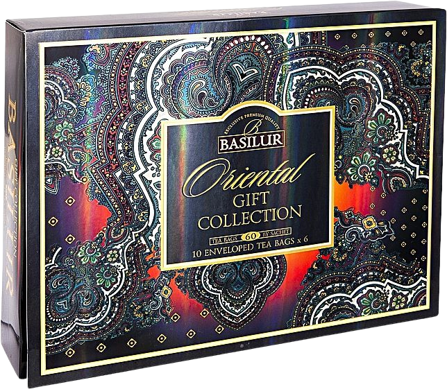 Basilur Orient Assorted papírová kazeta 60 sáčků