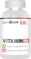 GymBeam Vitamin D3 2000 IU, bez příchuti 240 měkkých tobolek