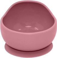 Petite&Mars Miska silikonová s přísavkou TAKE&MATCH Dusty Rose 6m+ 350 ml