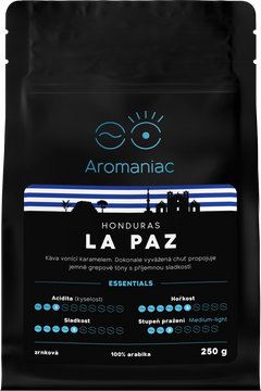 Aromaniac Honduras La Paz, zrnková 250 g
