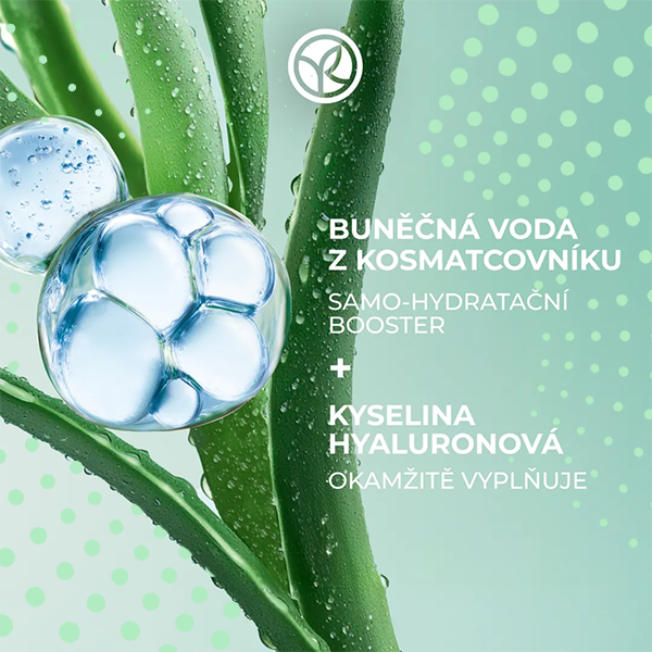 Yves Rocher Hydra Water-Plump, Hydratační gelový krém pro normální až smíšenou pleť 50 ml