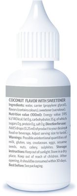 GymBeam Flavor Drops coconut 30ml