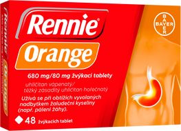 Rennie Orange 48 tablet