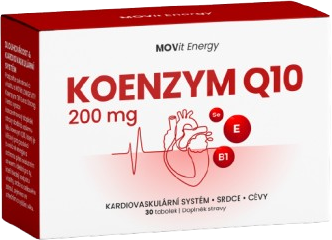 MOVit Energy Koenzym Q10 200 mg Extra Strong 30 tobolek