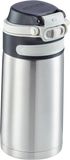 Leifheit Termoska se šikovným uzávěrem - stříbrná 350 ml