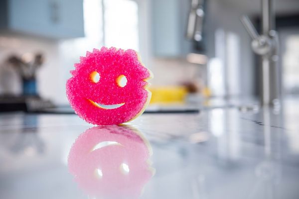 Scrub Daddy Scrub Mommy, Pink Single, Houbička růžová